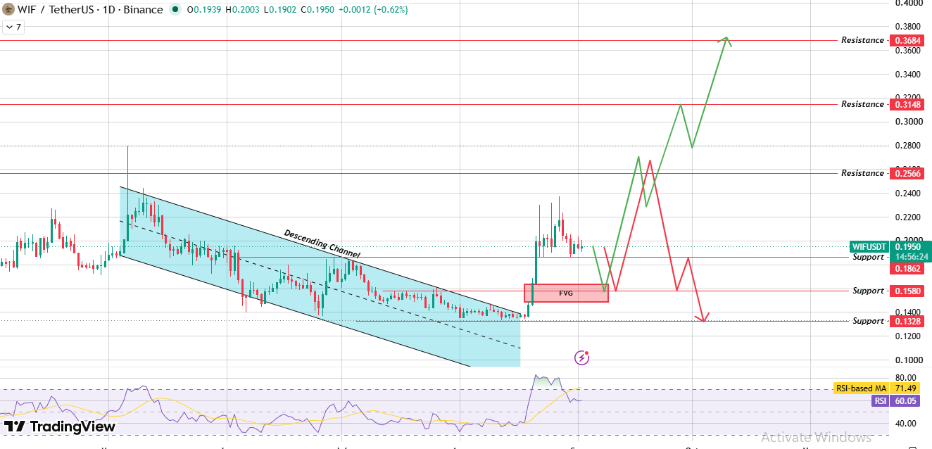Technical Analysis of Dogwifhat Price