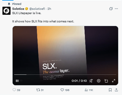 $SLX Litepaper is live