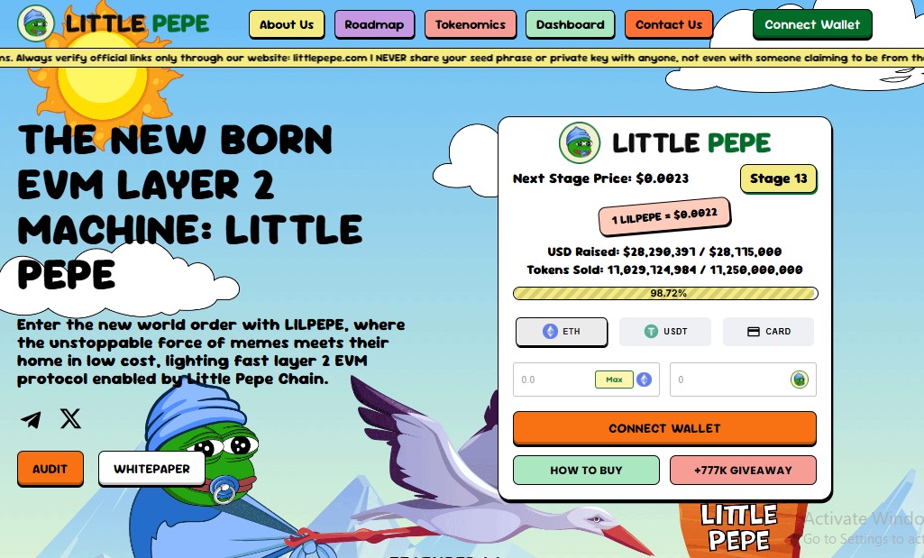 Little Pepe Launch Date