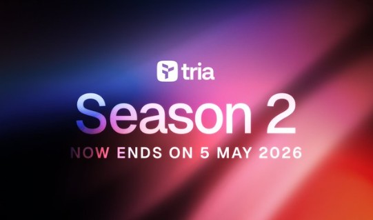 new Tria Airdrop Season 2 end date May 5 2026