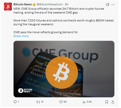 post on x Bitcoin news post on x Bitcoin news