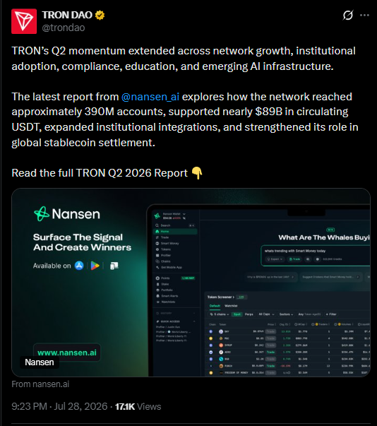 tron price prediction latest news