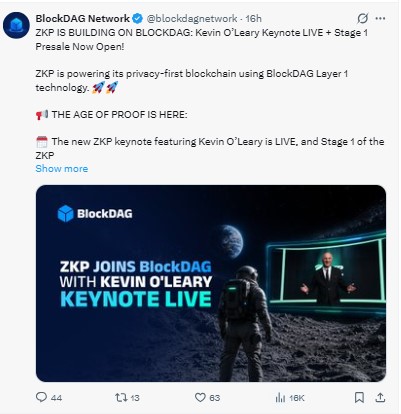 BlockDAG Official Updates on X BlockDAG Official Updates on X