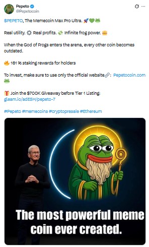 Pepeto official update Pepeto official update