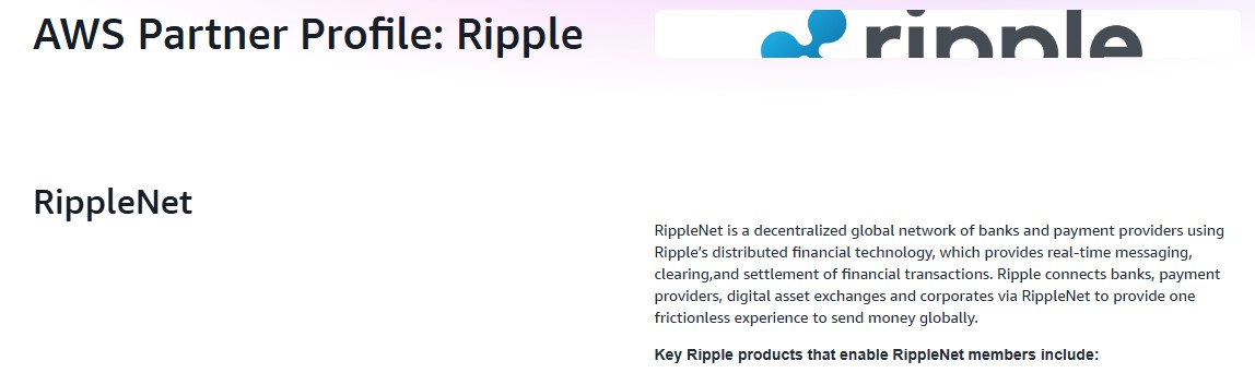 Ripple Partnership Ripple Partnership