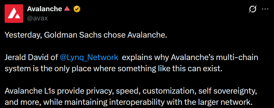 Information by Avalanche on X Information by Avalanche on X