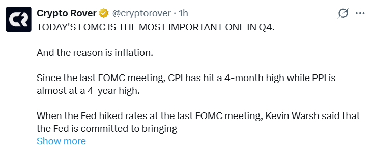 Crypto Rover on Fed Rate Crypto Rover on Fed Rate