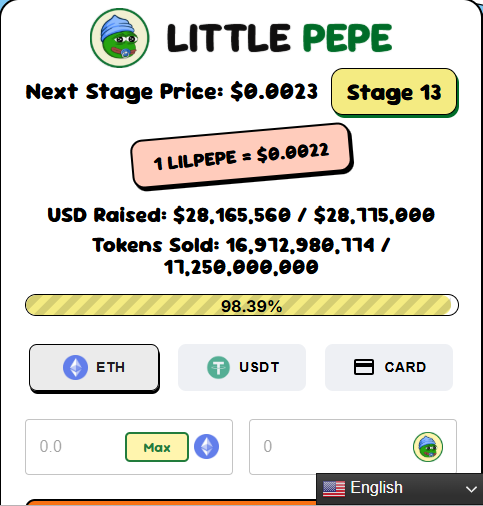 little pepe token presale