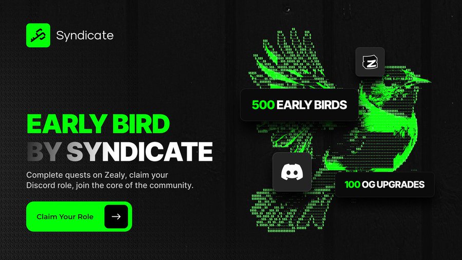 Syndicate Early Bird Campaign Syndicate Early Bird Campaign