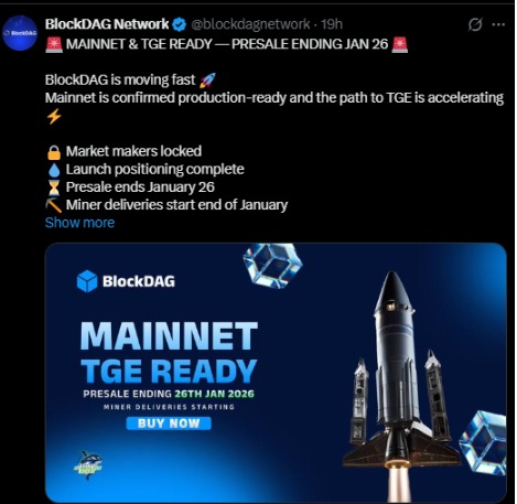 Blockdag Network TGE