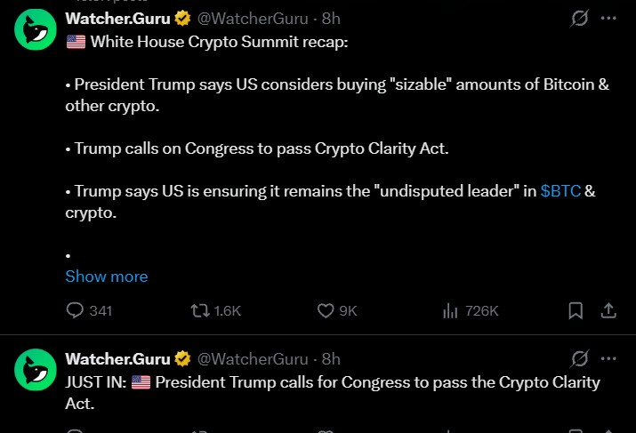 White House Crypto Summit 2026 White House Crypto Summit 2026