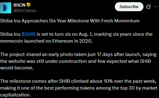 BCSNews For SHIB