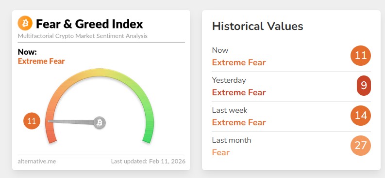 Why Bitcoin Is Going Down: Fear Index