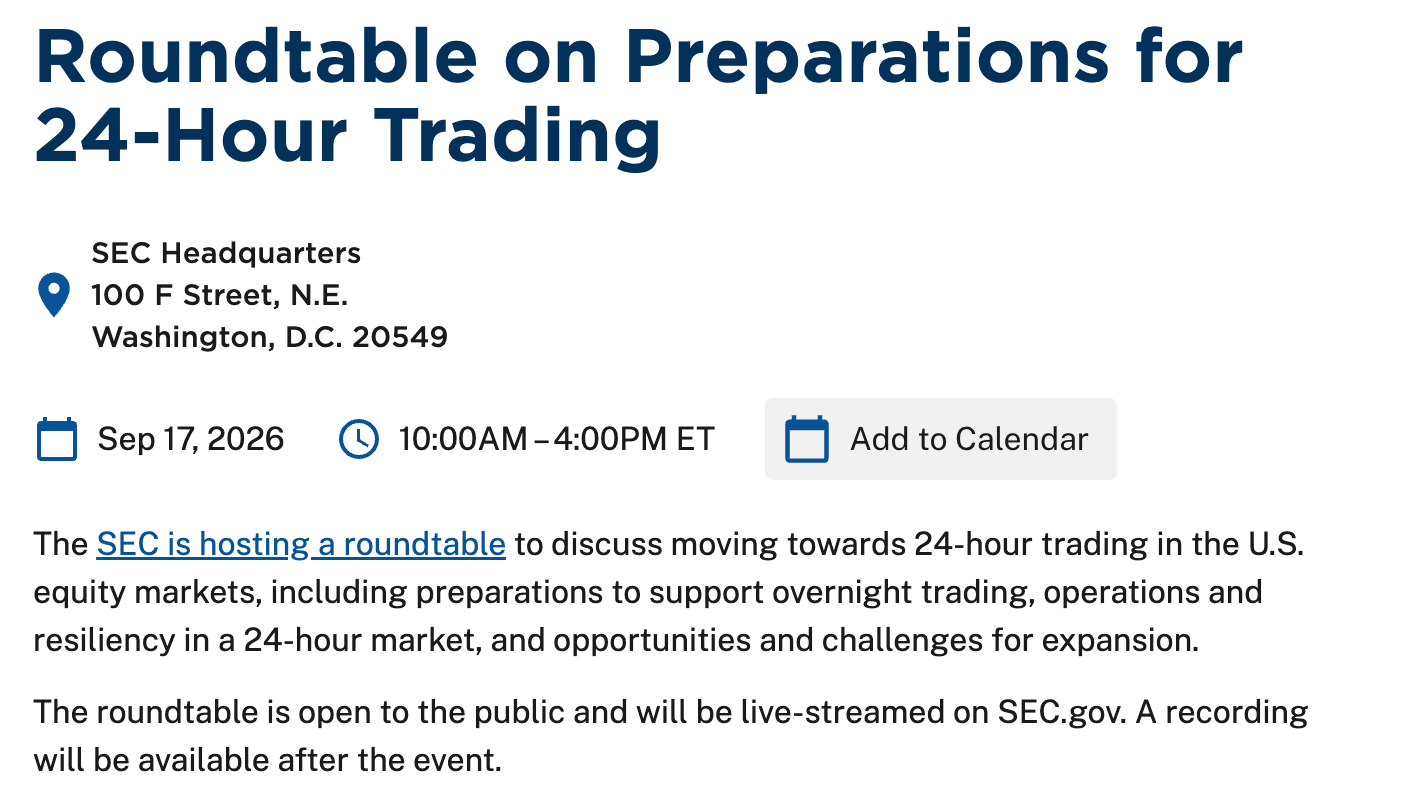 SEC Roundtable Meeting SEC Roundtable Meeting