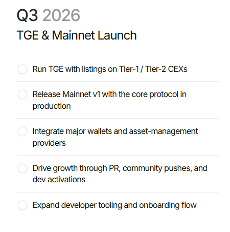 Q3 mainnet Launch