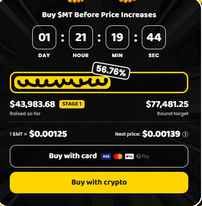 MemeToro Presale Update