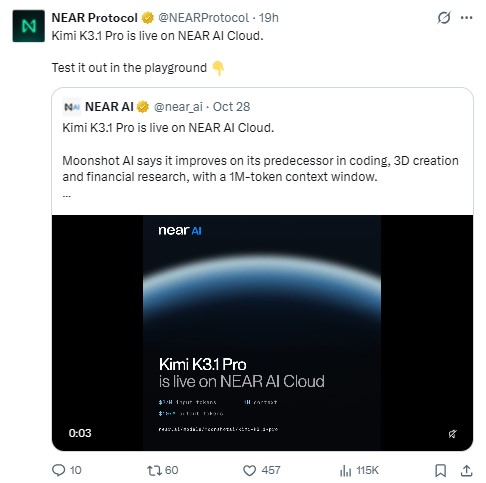 per a NEAR Protocol X post per a NEAR Protocol X post