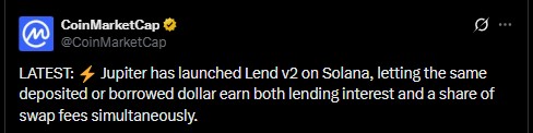 Jupiter Lend v2 Launches Smart Vaults to Boost Solana Jupiter Lend v2 Launches Smart Vaults to Boost Solana