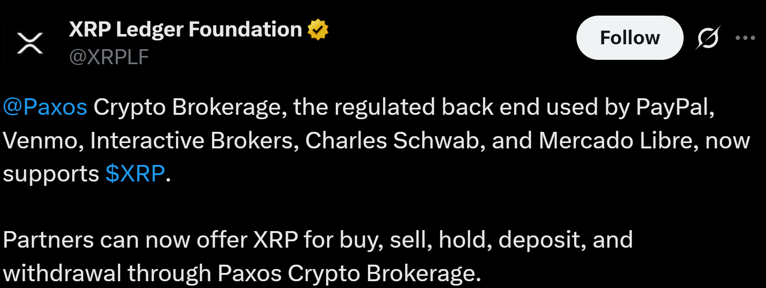 The XRP Ledger Foundation