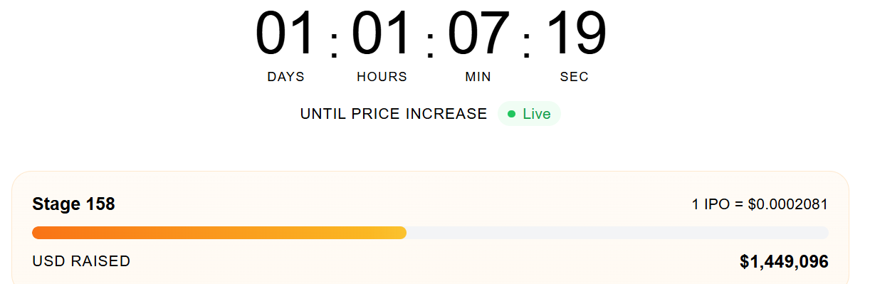 IPO Genie Presale Numbers Right Now IPO Genie Presale Numbers Right Now