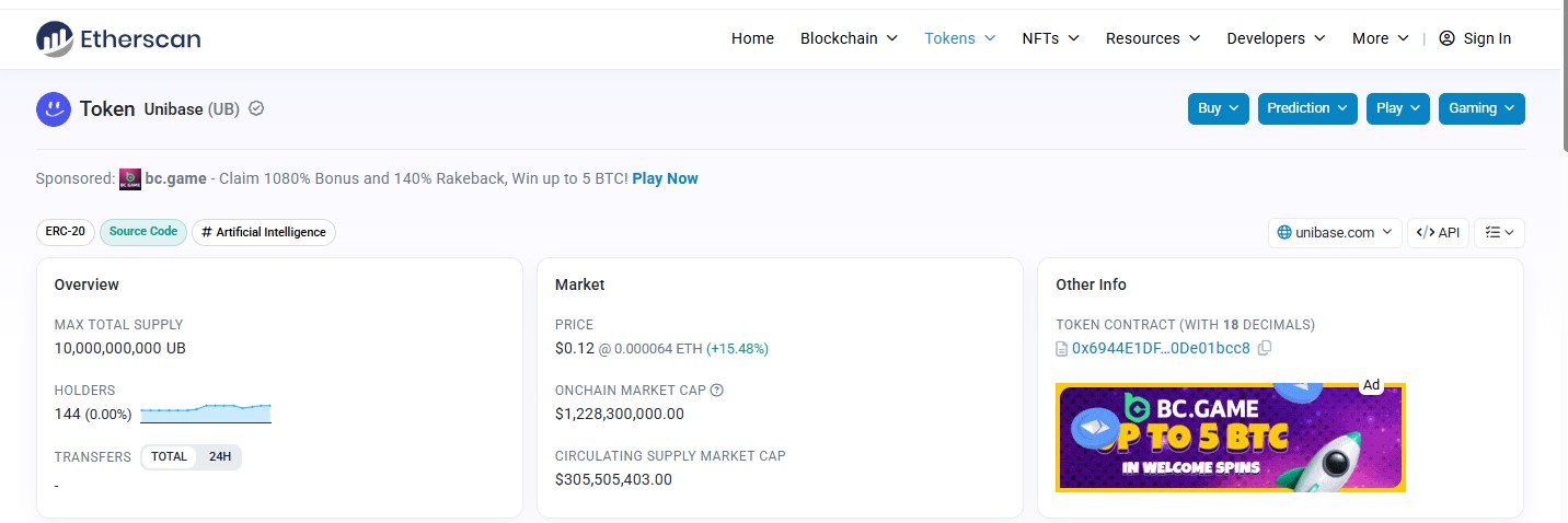 On-chain data Unibase