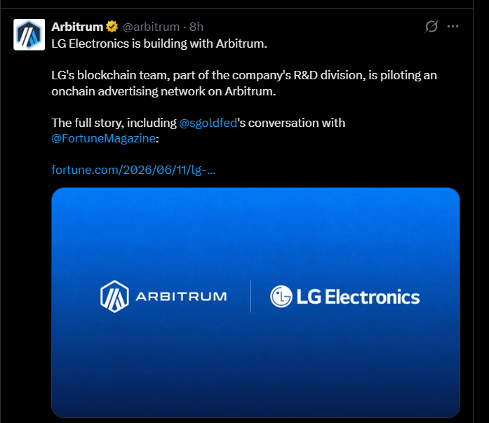 LG Electronics Bets Big on Blockchain Ads LG Electronics Bets Big on Blockchain Ads
