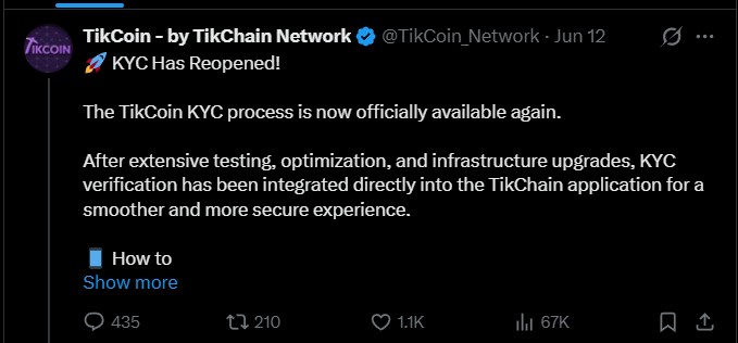 Tikcoin Network Listing Date Enters Final Countdown Tikcoin Network Listing Date Enters Final Countdown
