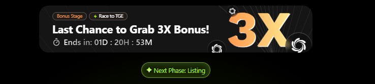 Ozak AI 3x Bonus phase