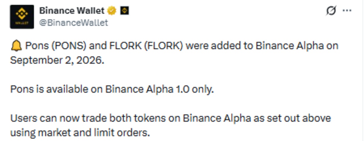 Binance alpha news official X Post Binance alpha news official X Post
