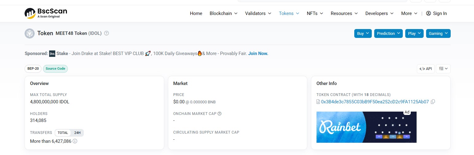 Tokenomics and Whale Concentration