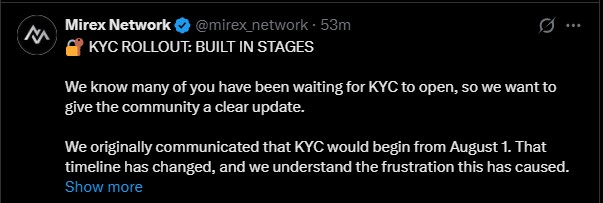Team Confirms Staged Rollout Plan on X Team Confirms Staged Rollout Plan on X