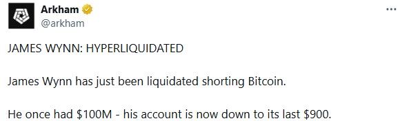 Arkham James Wynn wiped out reports Arkham James Wynn wiped out reports