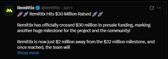 Remittix latest community update