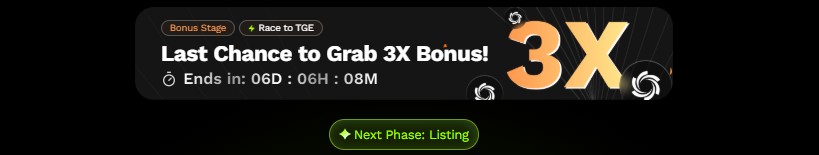 Ozak AI 3X bonus multiplier round