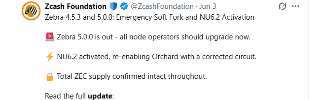 Zcash Privacy Bug 2026 Fix