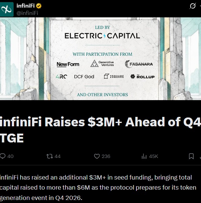 infinifi token launch date updates infinifi token launch date updates