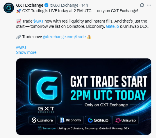 gxt trade starts