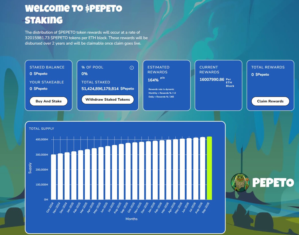 The official staking dashboard The official staking dashboard