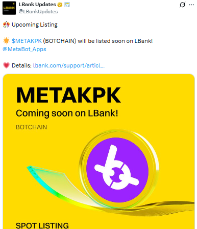 LBank listing would meaningfully LBank listing would meaningfully