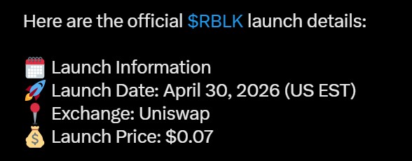 Rollblock launch and exchange update