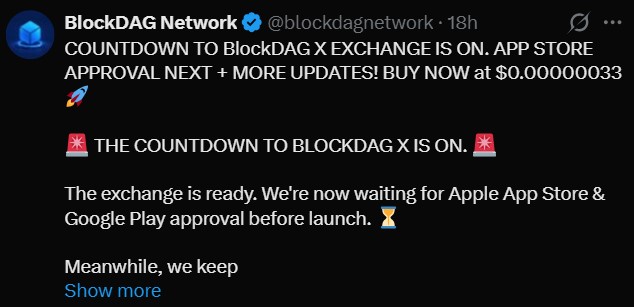 BlockDAG latest announcement BlockDAG latest announcement