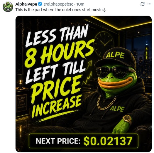 alphapepe price rise