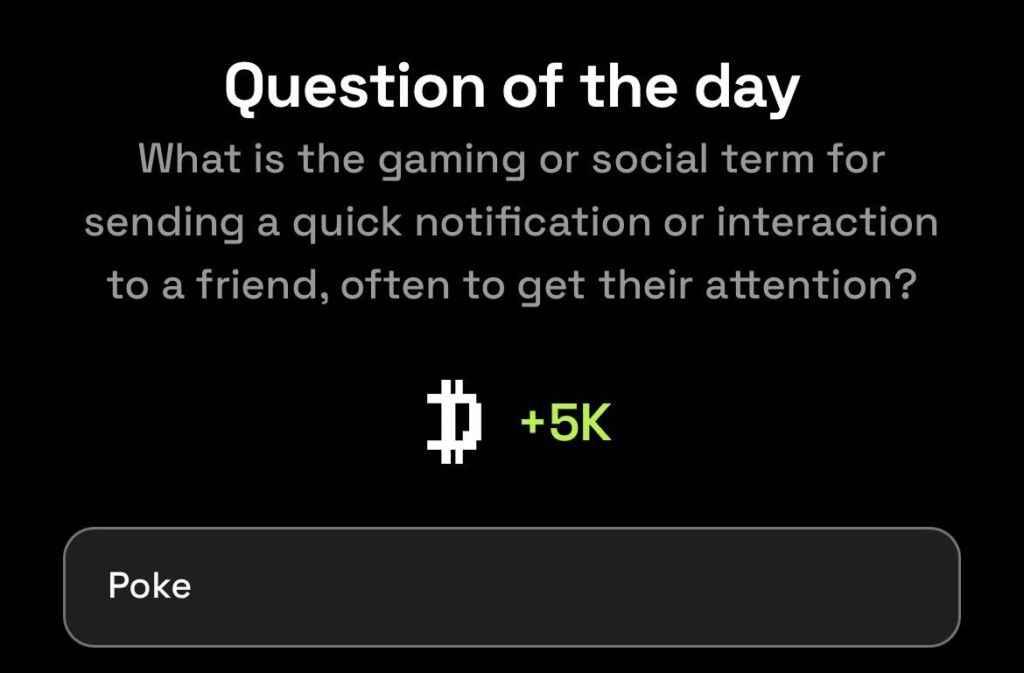 Dropee Question of the Day