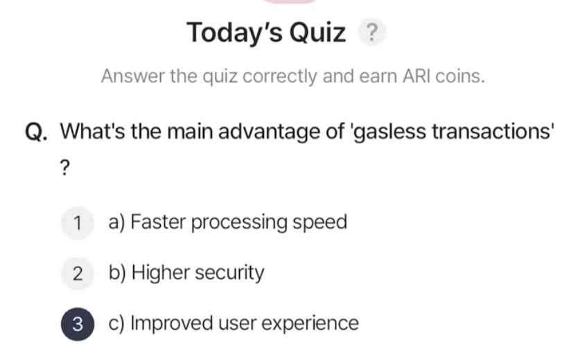ARI Wallet Daily Quiz Answer 15 April 2025