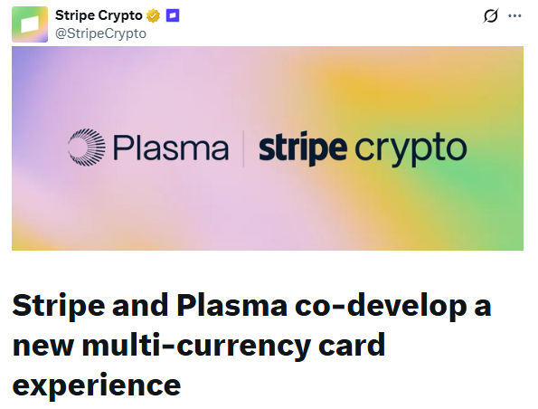 Stripe and Plasma multi-currency stablecoin cards for global payments Stripe and Plasma multi-currency stablecoin cards for global payments