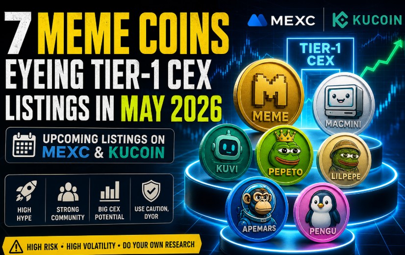 7 Meme Coin Crypto Exchange Listing Wave Gains Momentum