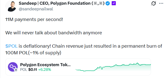 ceo Nailwal x post update ceo Nailwal x post update