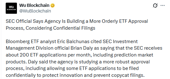 new SEC crypto ETF framework new SEC crypto ETF framework