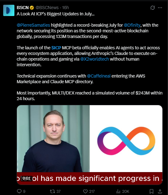internet computer latest news