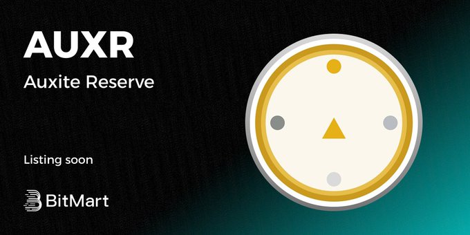 BitMart announced AUXR as an upcoming listing